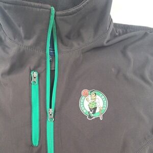 G-III Sports By Carl Banks Boston Celtics Jacket Mens Large Black Basketball NBA